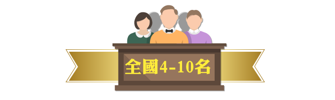 109司法特考全國4-10名